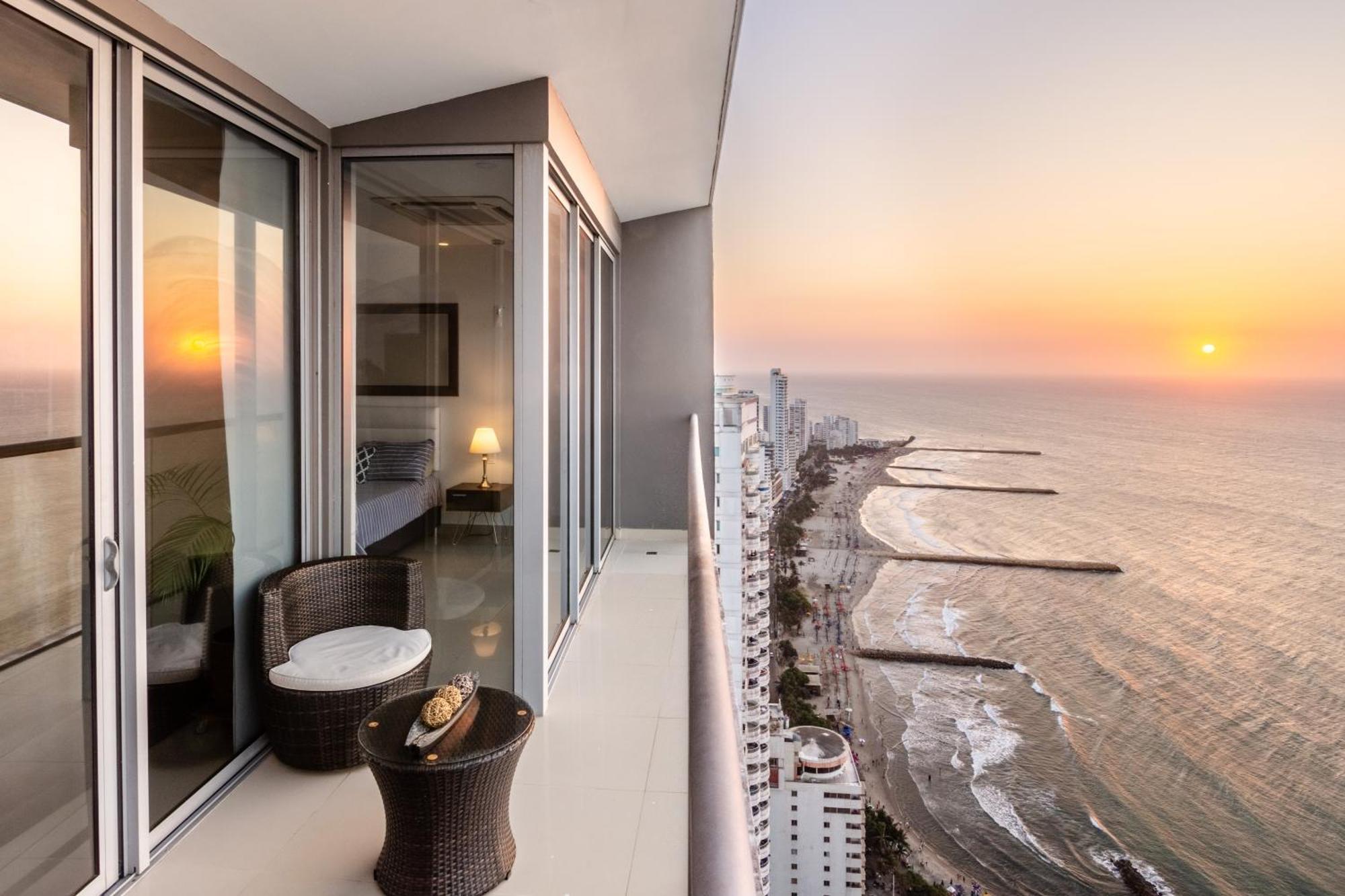 41St Fl Beach Condo In Bocagrande Cartagena Exterior foto